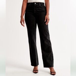 Abercrombie and Fitch Curve Love The 90s Relaxed Jean